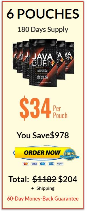 Java Burn  - 6 pouches price